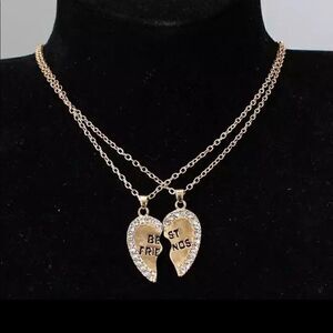 💜Unisex 2 Pcs Best Friend Necklace